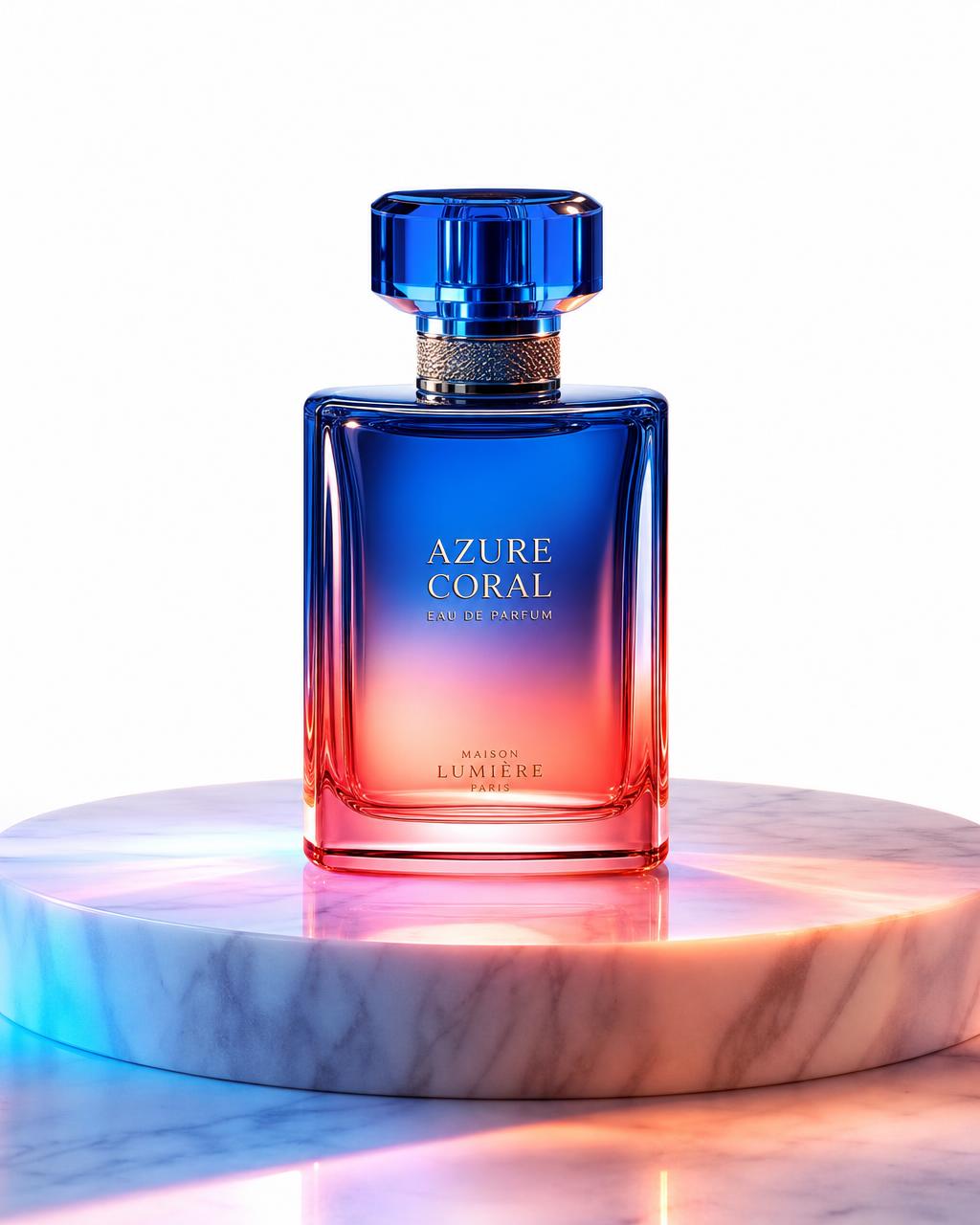 Photographie publicitaire d'un flacon de parfum réalisée à Carcassonne